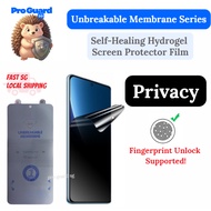 [SG] Samsung Hydrogel Privacy Screen Protector Film S21 Ultra S21+ S21 S20+ S20 Note 20 Ultra