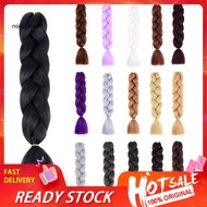 ✽WMF✽Solid Color Synthetic Hair Extensions African Braids Crochet Braiding Ponytail