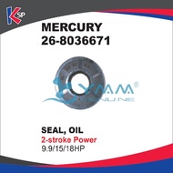 OUTBOARD SPARE PART MERCURY 15HP CRANKSHAFT OIL SEAL 26-803667-1 / 8M0065585 / 350-01215-5