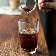 Glass Stackable Cup Australian White Latte Cup American Coffee Cup Glass Cup Iced Coffee Cup Cafe