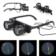 ESPOIR1 Eyeglasses Binoculars, 3-in-1 3X Magnification Opera Glasses Binoculars, Portable 28mm Lens 
