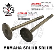ORI THAILAND YAMAHA SRL110 SRL 110 SRL115 SRL 115 LAGENDA VALVE SET VALVE MINYAK API SET INTAKE VALV