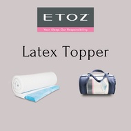 [ETOZ] Mattress Topper★Cooling Gel Latex Mattress Topper★Queen Size Mattress Topper★