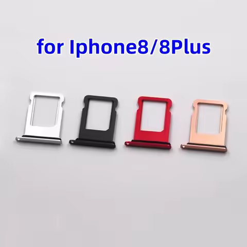 SIM Card tray For Iphone8 8Plus Card slot drawer Holder drawer chip card tray Sim Card Reader Socket