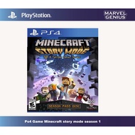 PS4 GAME MINECRAFT STORY MODE - A TELLTALE GAMES SERIES - (ENGLISH)