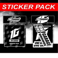 1G - One Garage Sticker Pack