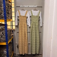 Ayu ii Slip Dress Set (8819)