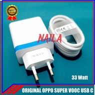 Berkualitas Charger Casan Oppo 33Watt Super Vooc Original 100% Type C