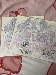 SAO 刀劍神域 劇場版 戲院特典 簽名板 色紙