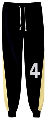 HonRmon Cosplay Costume Fukurodani Trousers Bokuto Koutarou Unisex Sweatpants Akaashi Keiji (Large, 