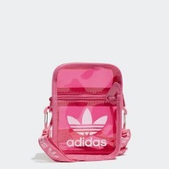 adidas FESTIVAL Shoulder Bag 透明粉 肩背包 側背包 小包