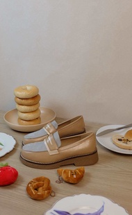 Look.At.We - Bagel Loafer รองเท้าโลเฟอร์หนังกลับ ใส่ง่าย รองเท้าทำงาน