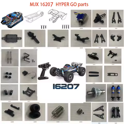 MJX 16207 HYPER GO 1/16 Brushless High Speed RC Car Accessory Full Set