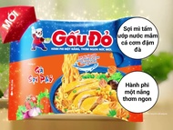 Mì Gà Sợi Phở GẤU ĐỎ - 1 thùng 30 gói x60 gram.