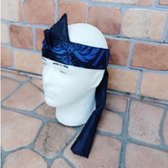 Adult Hollow Blangkon with Typical Baduy Motif Typical Baduy Blangkon/ Adult Headband with Typical B
