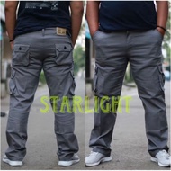 Starlight - big size 36-50 cargo TROUSERS/men's big size cargo pants/men's big size long cargo pants