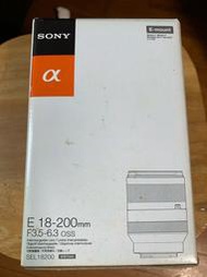 SONY 18 - 200 mm F3.5 - 6.3 oss
