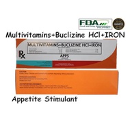 APPS(Multivitamins+Buclizine HCl+Iron)100's Capsule