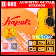 Kapok Guitar Strings H-602 Acoustics Guitar Strings Tali Gitar Kapok (Original)