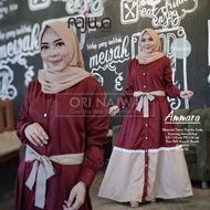 KATUN TOYOBO FODU COTTON GAMIS BUSUI FRIENDLY | AMMARA DRESS | ORINAJWA