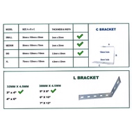 Toyo C BRACKET & L BRACKET FOR METAL TRUNKING