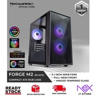 Tecware M2 Forge ARGB MATX Gaming Case Black/White