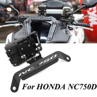 SL Motorcycle Accessories For HONDA NC750D NC 750D NC750 D Front Phone Stand Holder Smartphone GPS N