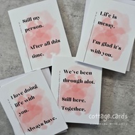 Anniversary Card for Husband or Wife | Romantic Long Term Couple Love Card