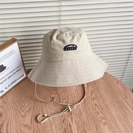 Hàn Quốc emis fishermans hat nữ 2025 ngoài trời mới cắm trại thời trang sao cùng một chiếc mũ mỏng p
