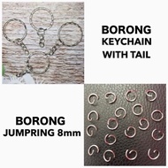 BORONG KEYCHAIN WITH TAIL & JUMPRING
