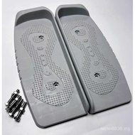 Sports Fitness Equipment Flat 18cm15.8 x39.3cm Plastic Hole Spacing Back Oval Machine Foot Pedal Ped