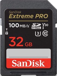 SanDisk Extreme PRO SD 32GB 100mb/s U3 V30 C10 SDSDXXO-032G