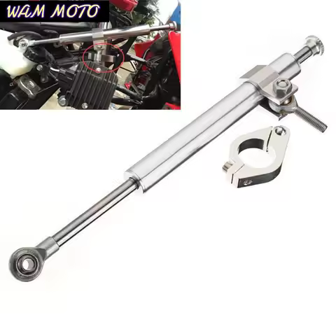 330mm Universal Motorcycle Accessories Direction Damper Stabilizer CNC Aluminum Alloy Shock Absorber