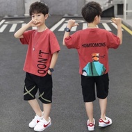 BNS (Tshirt+Short) terno for kid boy 3 to 4 to 5 to 6 to 7 to 8 to 9 to 10 to 11 to 12 to 13 year ol