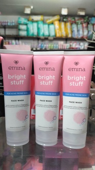 Emina Bright Stuff Face Wash Lis biru 50 ml