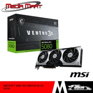 MSI RTX 5080 VENTUS 3X OC PLUS 16G D7 GAMING GRAPHICS CARD