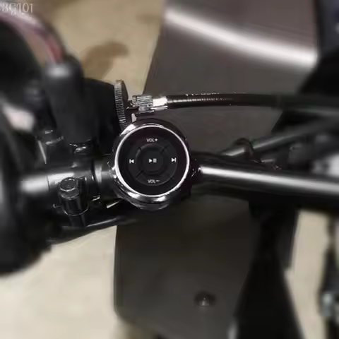 Bluetooth Car Steering Wheel Media Remote Controller Shutter for iPhone Android