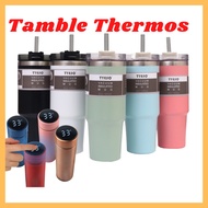 Starbuck Coffee Tumbler Thermos Cup Tyeso Termos Botol Kopi Ada Straw