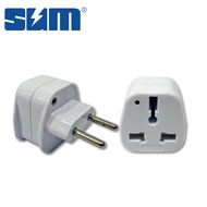 SUM 8102N 2 Pin Traveller Adaptor with Neon