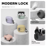 Design Modern Lock Case for Galaxy Buds 3&Galaxy Buds 3 Pro(2024) For Samsung Galaxy Buds 3/Buds 3Pr