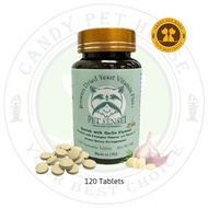 Pet Sensei Brewers Dried Yeast Vitamin Plus+ ( Skin & Coat ) - 120 Chewable Tablets / Cat Supplement