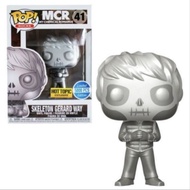 Funko Pop Rocks #41: MCR - Skeleton Gerard Way Platinum Metallic (Hot Topic Exclusive - Limited Ed. 