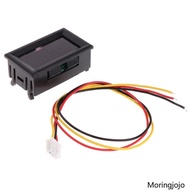 JoJo 2 in 1 LED Tachometer Gauge Digital RPM Voltmeter for Auto Motor Rotating