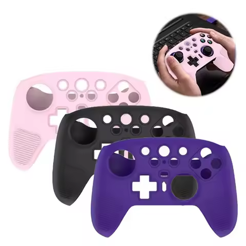 Game Controller Protective Anti-slip Anti-fall Solid Color Silicone Case For 8Bitdo 2 Orion 2nd Acce