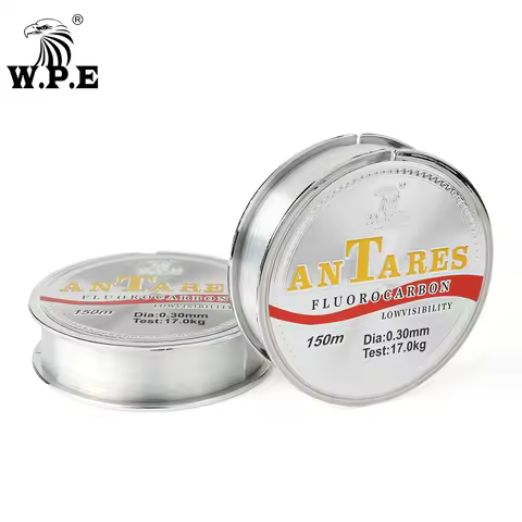 W.P.E ANTEROS 150m Fluorocarbon Coating Fishing Line 0.20mm-0.60mm 10kg-41kg Fishing Line Carbon Fib