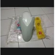 FRONT FENDER YAMAHA BYSON OLD 45P WHITE NON ORIGINAL FRONT FENDER SPAKBOR