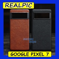 Google PIXEL 7 - Leather Texture Hybrid Soft Case Cover Casing