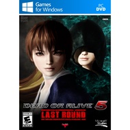 Dead or Alive 5: Last Round - PC game disc