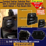 HONDA Dim Beam Light Switch 3 Features Far Near Dim Beam High Low Dim 4 Pin Motorcycle UniversalHOND