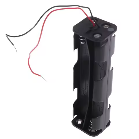 8 X AA 12V Battery Box For RC Radio Control Transmitter Battery PP Plastic Battery Box With Two Line